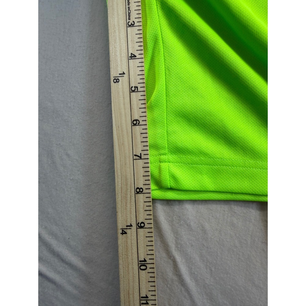 Champion Shorts Mens Medium Green Mesh Athletic Basketball Gym Activewear Pocket - Picture 3 of 6